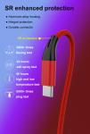 Braided fast charging data cable 5A USB cable