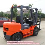 3.0 Ton Diesel Forklift Truck 3 stage mast forklift 3 - 6M lift height