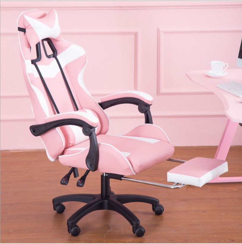 Metal Type Iron E-sports Chair Comfortable PU Leather Gaming Chair for Professionals