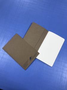 Quality A4 A5 Journal Book Printing School Recycled Kraft Paper Cover Journal With Band wholesale