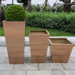 Luxury unique design brass copper flower pot