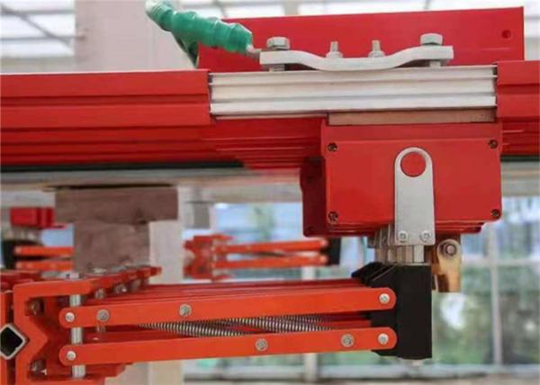 Copper Aluminum Single Pole Insulated Crane Bus Bar 32A To 125A Hoist Crane