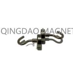 Sintered NdFeB Hook Magnet, N35,16KGS, Permenent Hook Magnets, Magnetic Assembly