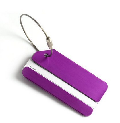 Aluminium alloy luggage tag, metal baggage tag, boarding pass, identity card, alumina tag,logo customized