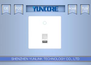 Quality 802.11ac Dual Band In Wall Access Point 750Mbp For Hotel Office Room wholesale