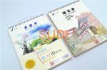 Diary Printing Cardboard Cover 140gsm Loose Leaf Spiral Notebook
