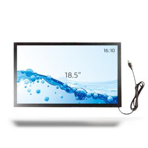 Quality Smart Interactive DIY IR Touch Frame Panel Overlay 18.5 Inch Black wholesale