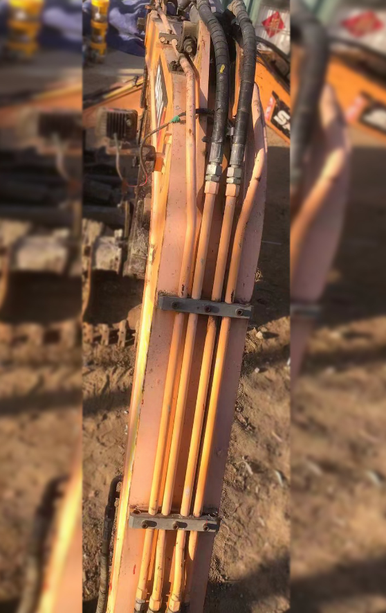 SY55 SY60 Excavator Hydraulic Oil Cylinder Steel Pipe Tubing Pipe Cylinder Pipeline