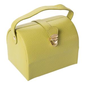Quality Gift Carry Display Portable Travel Jewelry Box Pu Leather Material Easy To Use wholesale
