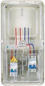 Quality 2000V / Min Insulation Power Meter Box Fire Retardant Glass Fiber Material wholesale