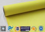 Yellow High Temperature Lightweight Fiberglass Cloth For Waterproofing 530gsm
