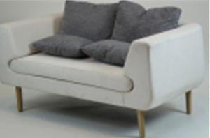 Quality America style home mid century 2 seater sofa furniture wholesale