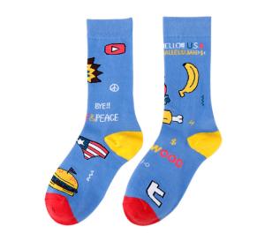 Quality Unisex Unique Dress Women'S Quarter Socks Cotton / Awesome Cotton Girls Socks With Jacquard wholesale