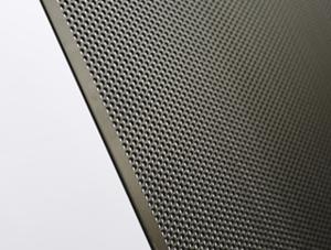 Quality Stable Double Doors Round Hole Aluminum Perforated Sheet Easy To Clean / Install wholesale