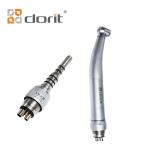 High Reliability Fiber Optic LED Dental Handpiece Triple Spray 6 Holes CE ISO