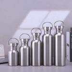 350ml 500ml 600ml Oem Odm Single Wall Stainless Steel Water Bottle BPA Free