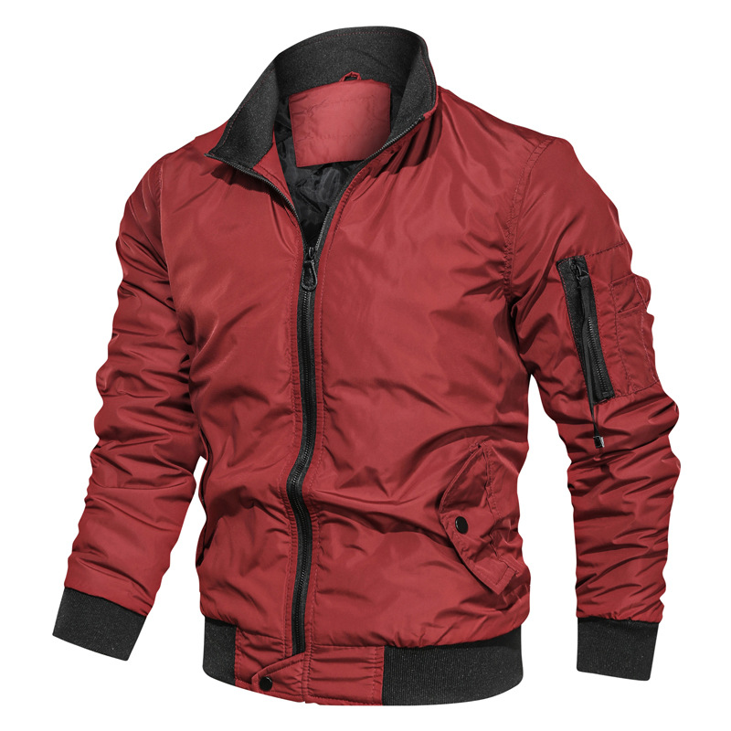 Wholesale Blank Bomber College Jacket Men Letterman Varsity Jackets Custom Sublimation University Baseball Jacket for Men 2022