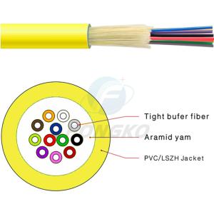 Quality 12F 12 Core CCTV Camera Cable Indoor Flame Retardant Cable 6mm wholesale
