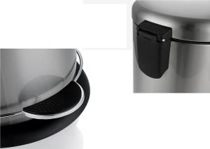 Quality Corrosion Proof 30 Liter Round Step Trash Can wholesale