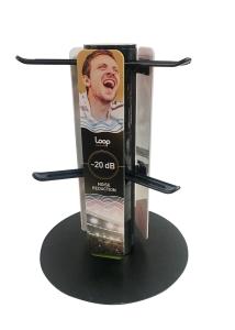 Quality Cardboard Spinner Acrylic Plastic Display Rotary 2 Layers Counter Top wholesale