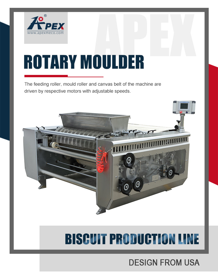Multifunction Industrial Biscuit Making Processing Machine Biscuit Machine Rotary Moulder