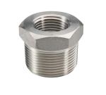Stainless Steel Reducer Hex Bushing 1"-8" Male NPT to 3/4" Female NPT Cast Pipe