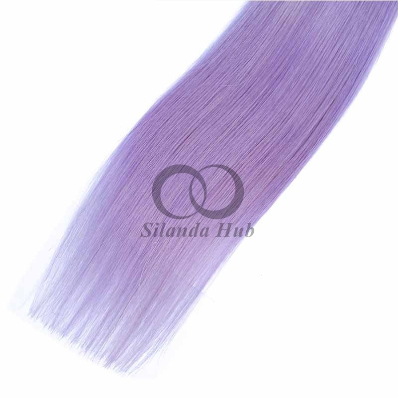 #T1B/Purple Straight Remy Human Hair Bundles Sew In Weave Bundles Brazilian Bundle Deals