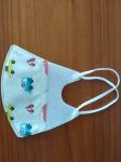 Best BFE 95% 3D kids student face mask breathable 3d deisgn child face mask