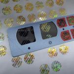 Printed Bottle Jar Tamper Proof Seal Sticker Security Self Adhesive Gold Foil