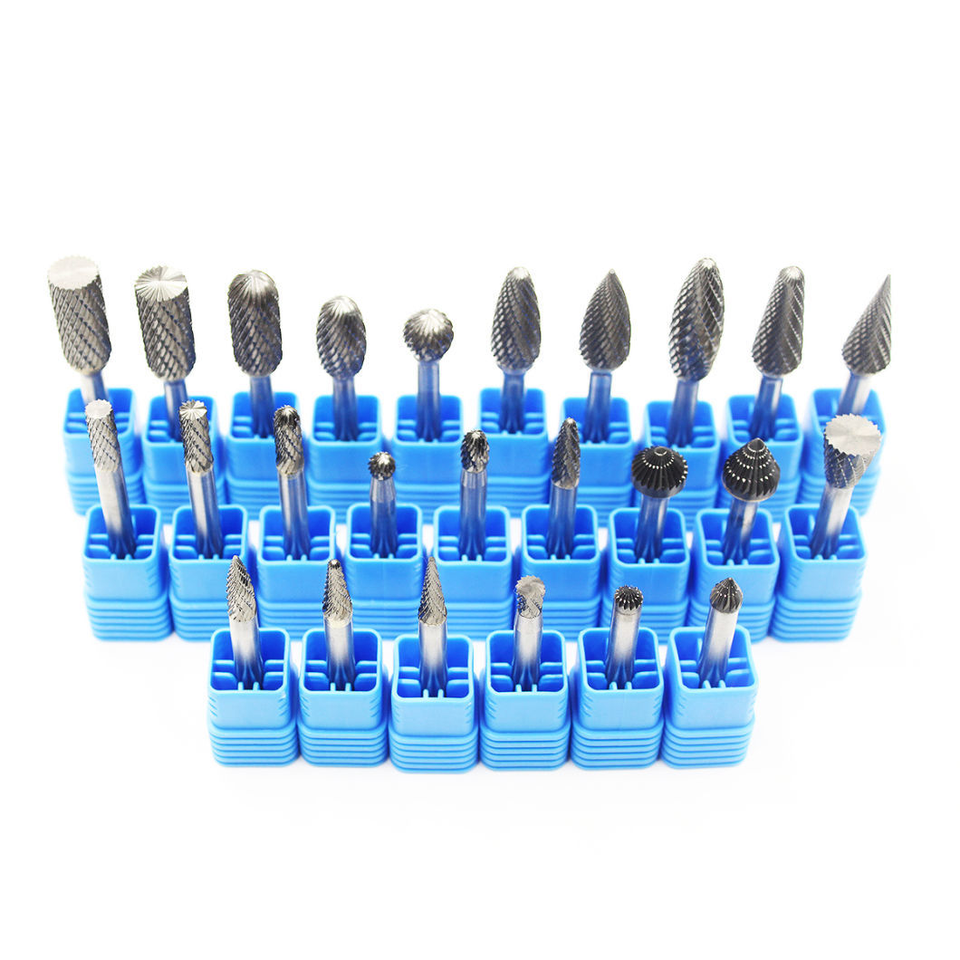 10PCS Rotary File Rotary Rasp and Countersink Tungsten Carbide Burrs Set