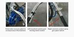 Blue Airless Hydraulic Motor Road Line Marking Machine