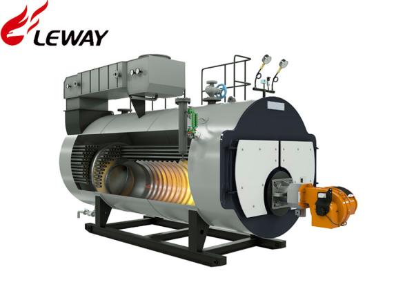 Diesel / Crude Oil Boiler Furnace , Oil Fired Combi Boiler With New Heat
