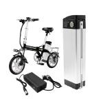 24V 48V Aluminum Case Silver Fish Seat Tube Ebike Rechargeable Battery