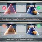 Industrial Radar Sensor For Pedestrian And Vehicle Detection In Warehouse Doors