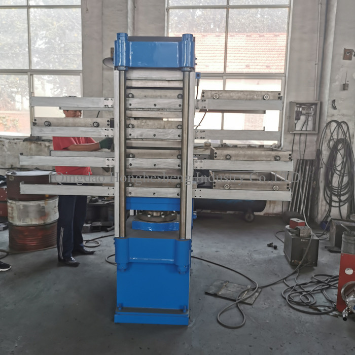 XLB 550X550X4 50T Rubber Tile Making Machine Adjustable Thick