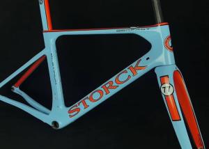 Quality Custom Bike Frame Stickers , Bicycle Bumper Sticker With Gorgeous Colors wholesale