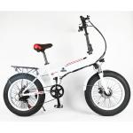 20 Inch Fat Tire Electric Folding Bike 140x34X70CM For Multiapplication