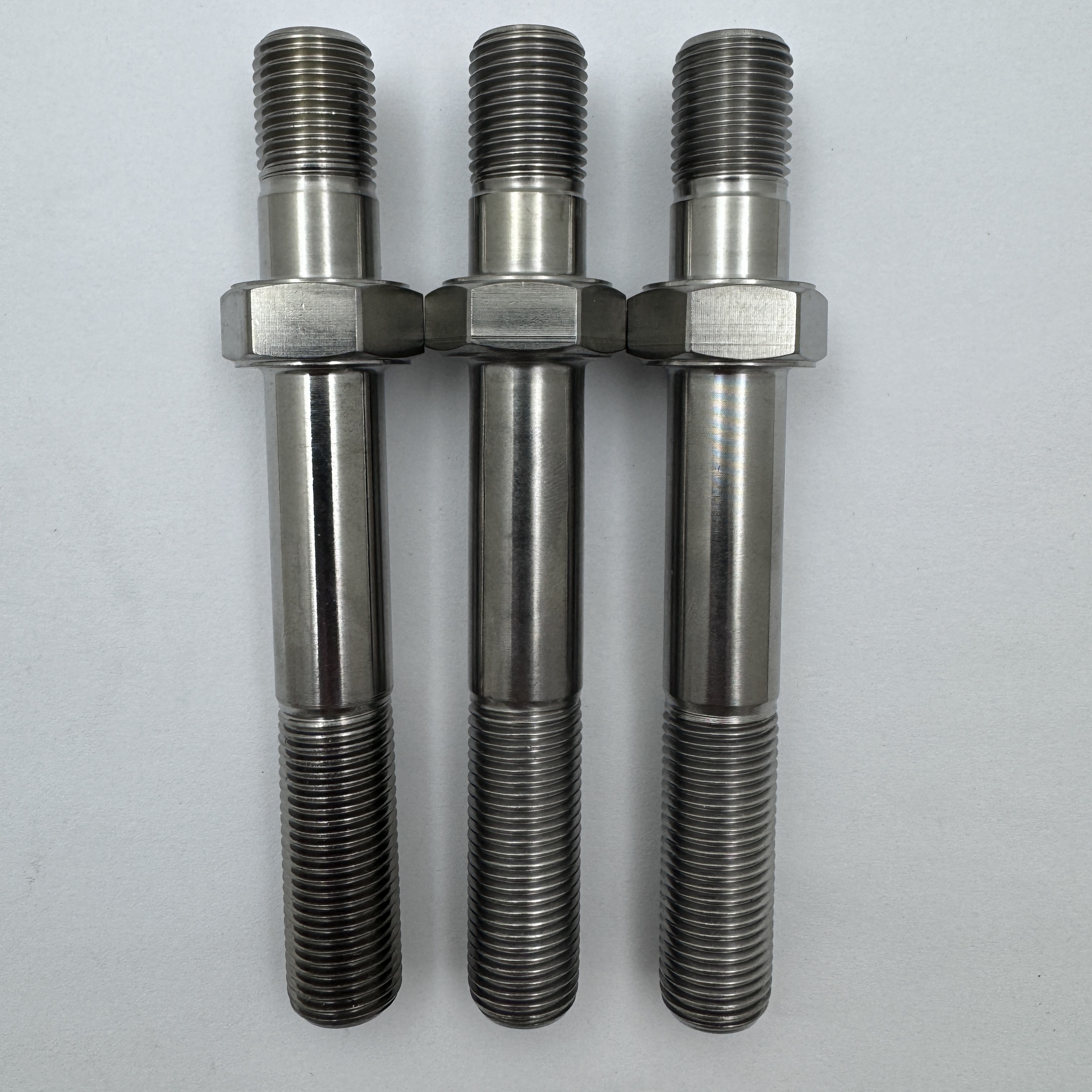 DIN Standard Titanium One Nut Stud 4.10" Shock Mount Stud Bolt 1/2 -20 Maxim Winters TI Bolt for Construction Machinery