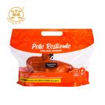 Custom Microwave Hot Grilled Roast Chicken Bags Stand Up Pouch Rotisserie Anti