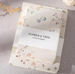 A6 B6 Flower Tree Fabric Cloth Hardcover Notebook Diary Journal