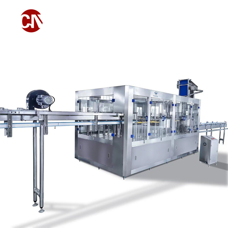 The Complete Water Production Line Includes Blowing/Water Treatment/Filling/Labelling/Wrapping Machines