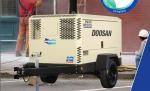 Diesel Portable air compressor 375-600CFM