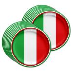 Italianate Paper Disposable Compostable Party Supplies Cups Plates