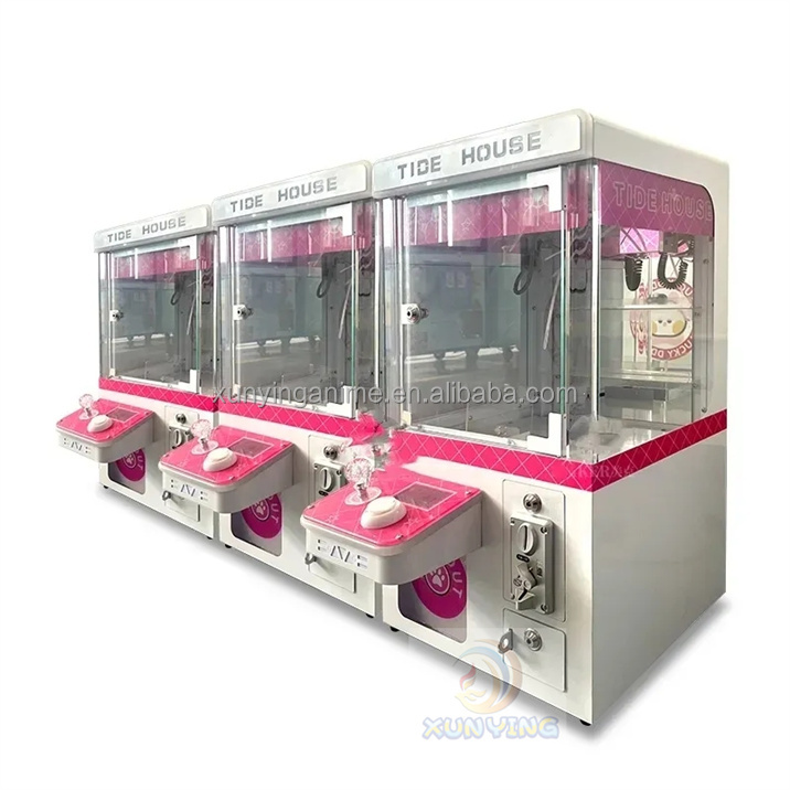 Crane Machine Replacement for Fully Automatic Vending Games Console at Game Center Fun