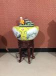 Porcelain 460mm Koi Fish Bowl