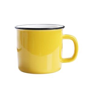 Quality Mixed Color 350CC 12x8.5x8.2cm Personalised Ceramic Mugs wholesale