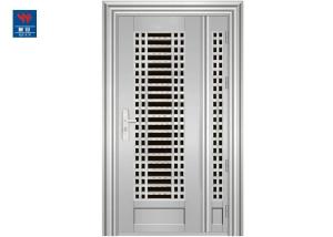 Quality Laser Cut Turkish Style Double Stainless Steel Security Door Design wholesale