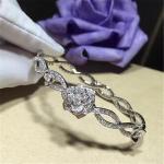 Piaget full diamonds of rose vine bracelet 18kt gold with white gold or yellow