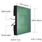 Events Wedding Twinkling Led Dj Stage Dance Floor With Sd Controller