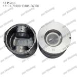 1Z Engine Piston 13101-78300 13101-96300 For TOYOTA Engine Spare Parts